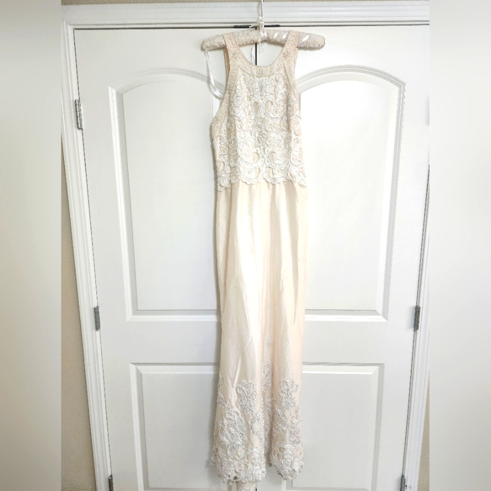 Demetrios Ilissa Vintage Wedding Dress/Gown(Carolyn Bessette-Kennedy Inspired) - Picture 3 of 10